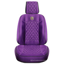 Car Seat Cover 3D Universal Shape with Viscose Fabric Purple